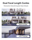 IMOU Cruiser 2 - Caméra Extérieure WiFi Double Objectif 4K